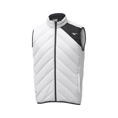Chaquetas De Plumas Mizuno Breath Thermo Move Gilet Hombre Grises - Chile M045TOJIHZ
